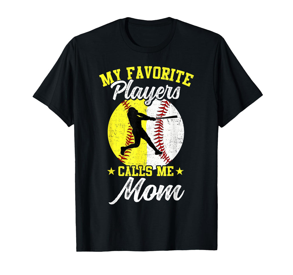My Favorite Baseball Softball Players T-Shirt - Unique Graphic Men Women - T-Shirt, Sweatshirt, Hoodie