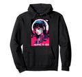 Japanese Vaporwave Sad Anime Indie Hoodie - Minimalist Print Unisex - T-Shirt, Sweatshirt, Hoodie