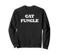Cat Funcle Funny Distressed 80S Sweatshirt - Minimalist Print Men Women - T-Shirt, Sweatshirt, Hoodie