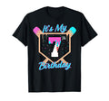 Baseball 7 Year Old Ice Cream Drip 7Th T-Shirt - Unique Graphic for Adults - T-Shirt, Sweatshirt, Hoodie
