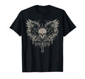 Skull Cross Y2K Goth Alt Grunge Gothic T-Shirt - Trendy Graphic Men Women - T-Shirt, Sweatshirt, Hoodie