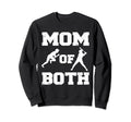 Mom Both Funny Baseball Track And Sweatshirt - Custom Art Print for Adults - T-Shirt, Sweatshirt, Hoodie