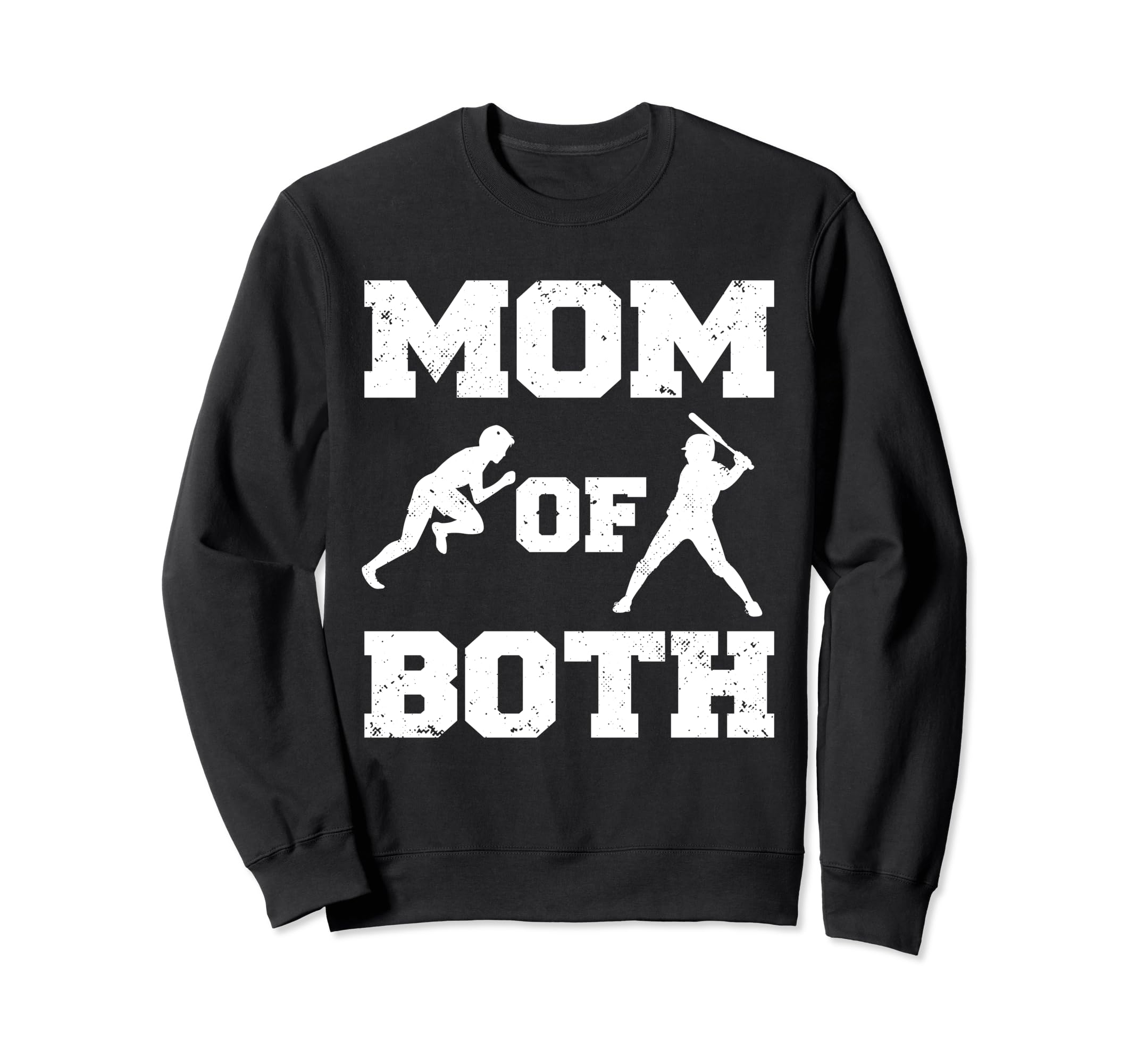 Mom Both Funny Baseball Track And Sweatshirt - Custom Art Print for Adults - T-Shirt, Sweatshirt, Hoodie