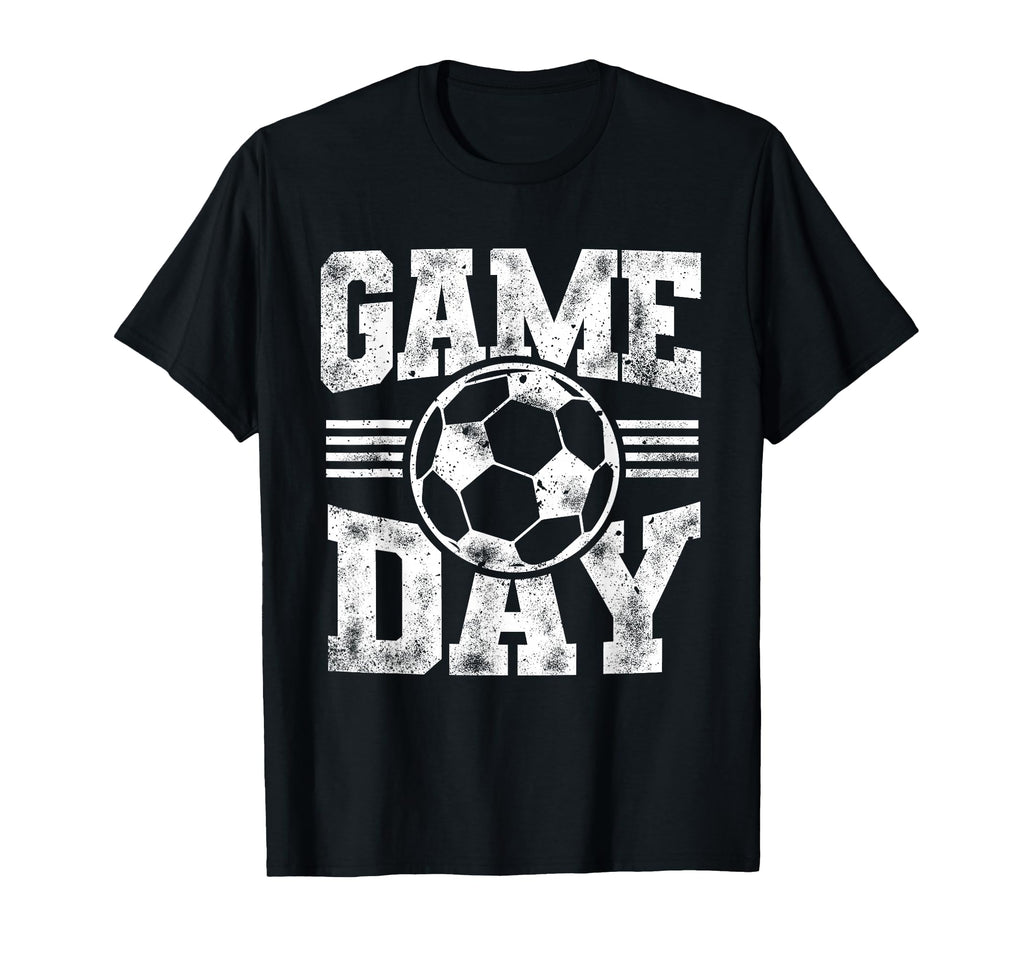 Game Day Sports Soccer Mom Dad Soccer T-Shirt - Trendy Graphic Men Women - T-Shirt, Sweatshirt, Hoodie