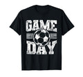 Game Day Sports Soccer Mom Dad Soccer T-Shirt - Trendy Graphic Men Women - T-Shirt, Sweatshirt, Hoodie