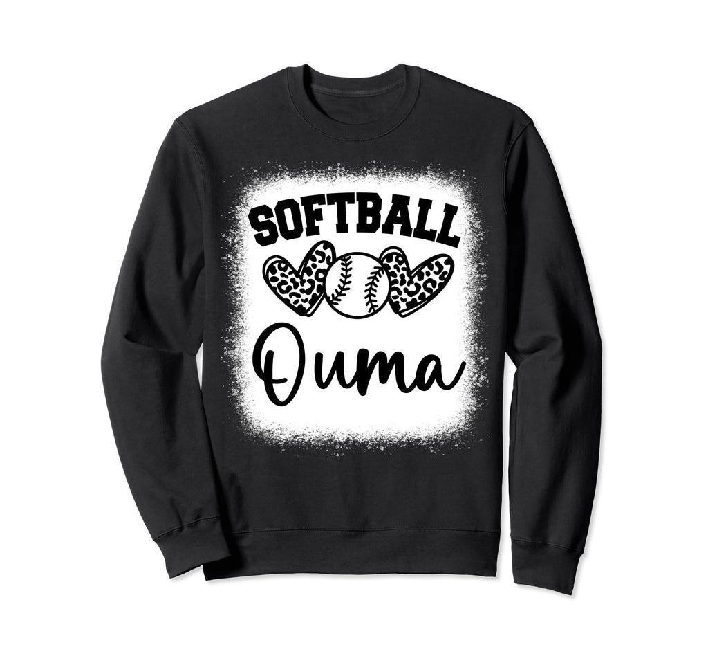 Personalized Baseball Heart Ouma Sweatshirt - Streetwear Style Unisex - T-Shirt, Sweatshirt, Hoodie