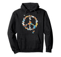 Butterflies Seventies Sixties Hoodie - Streetwear Style Men Women - T-Shirt, Sweatshirt, Hoodie