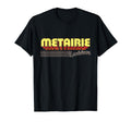Metairie Louisiana Stripes T-Shirt - Casual Everyday Wear Unisex - T-Shirt, Sweatshirt, Hoodie