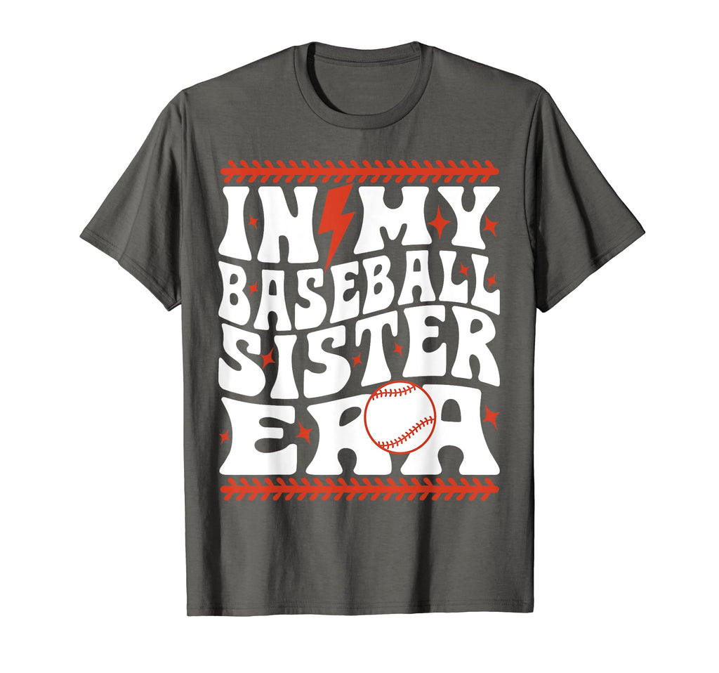 My Baseball Sister Era Groovy Sister T-Shirt - Aesthetic Graphic Unisex - T-Shirt, Sweatshirt, Hoodie