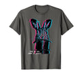 Glitch Art Rabbit Hat Magic Trick T-Shirt - Aesthetic Graphic Men Women - T-Shirt, Sweatshirt, Hoodie