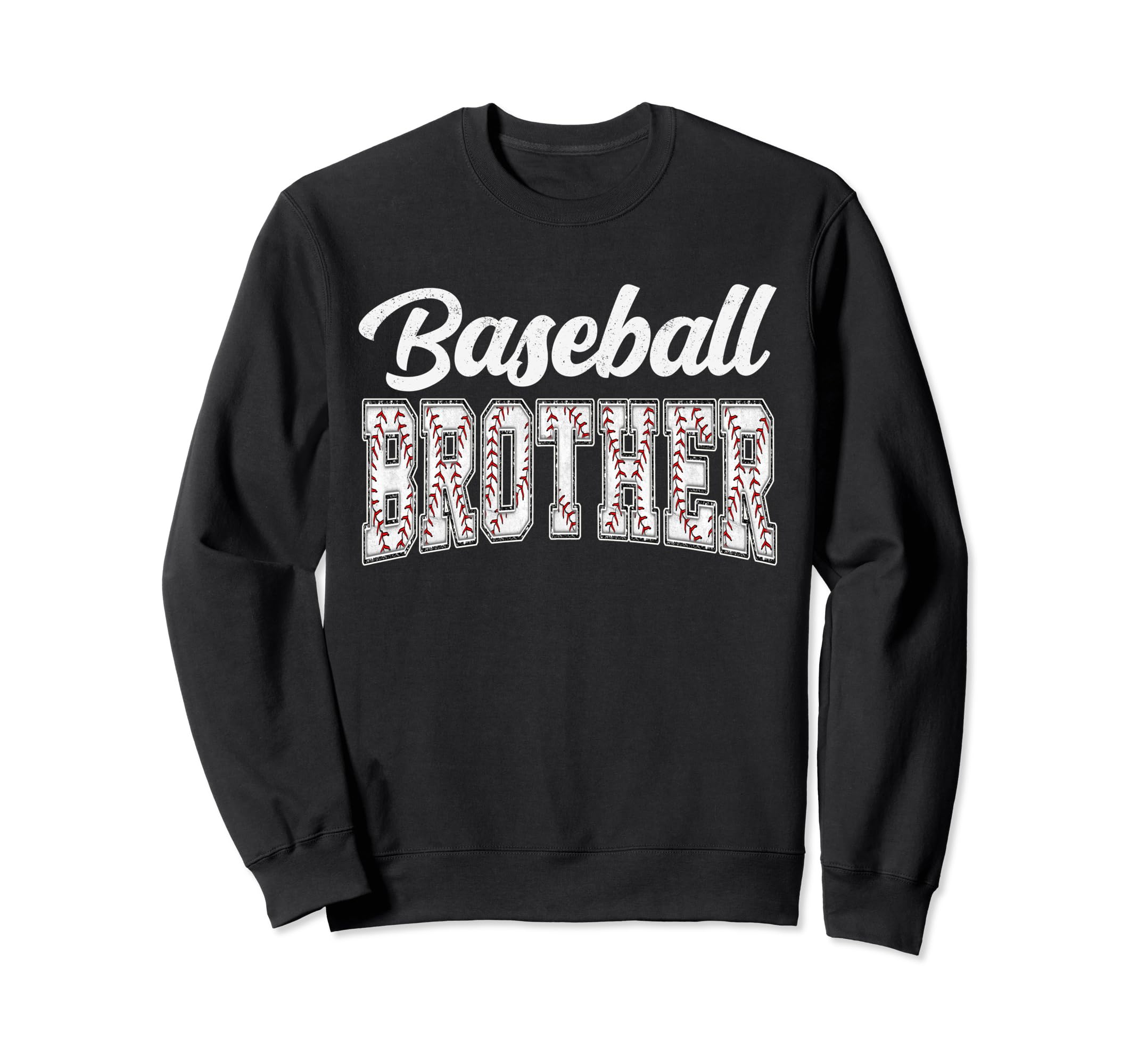 Baseball Brother Baseball Bro Little Sweatshirt - Graphic Print for Adults - T-Shirt, Sweatshirt, Hoodie