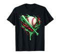 Baseball Drip Team And Ice Cream T-Shirt - Custom Art Print Men Women - T-Shirt, Sweatshirt, Hoodie