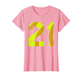 Softball 21 Jersey Number T-Shirt - Graphic Print Men Women - T-Shirt, Sweatshirt, Hoodie