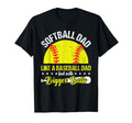 Softball Dad Like Baseball Dad Bigger T-Shirt - Unique Graphic for Adults - T-Shirt, Sweatshirt, Hoodie