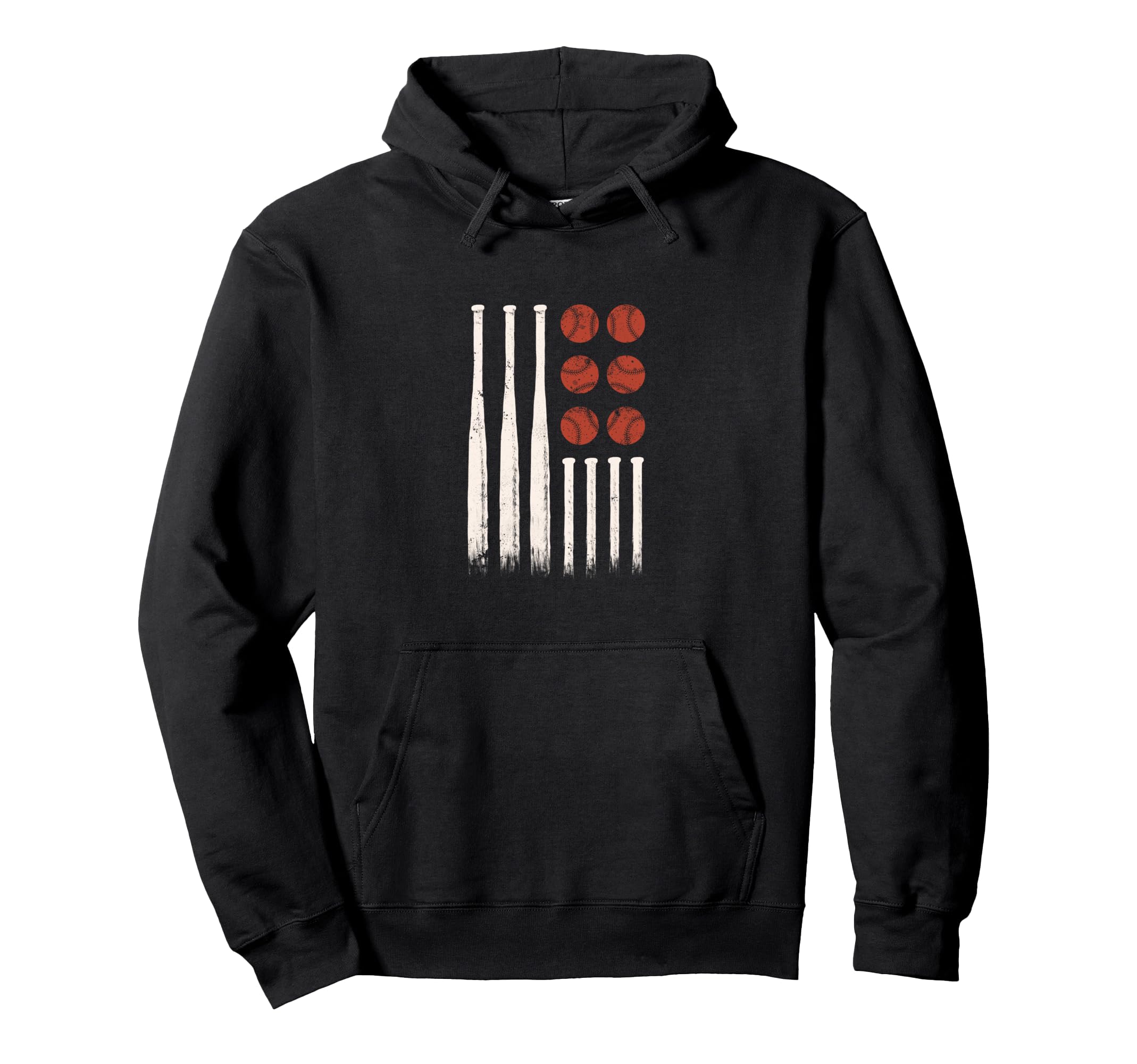Flag Baseball Sport Baseball Mom And Hoodie - Minimalist Print Men Women - T-Shirt, Sweatshirt, Hoodie