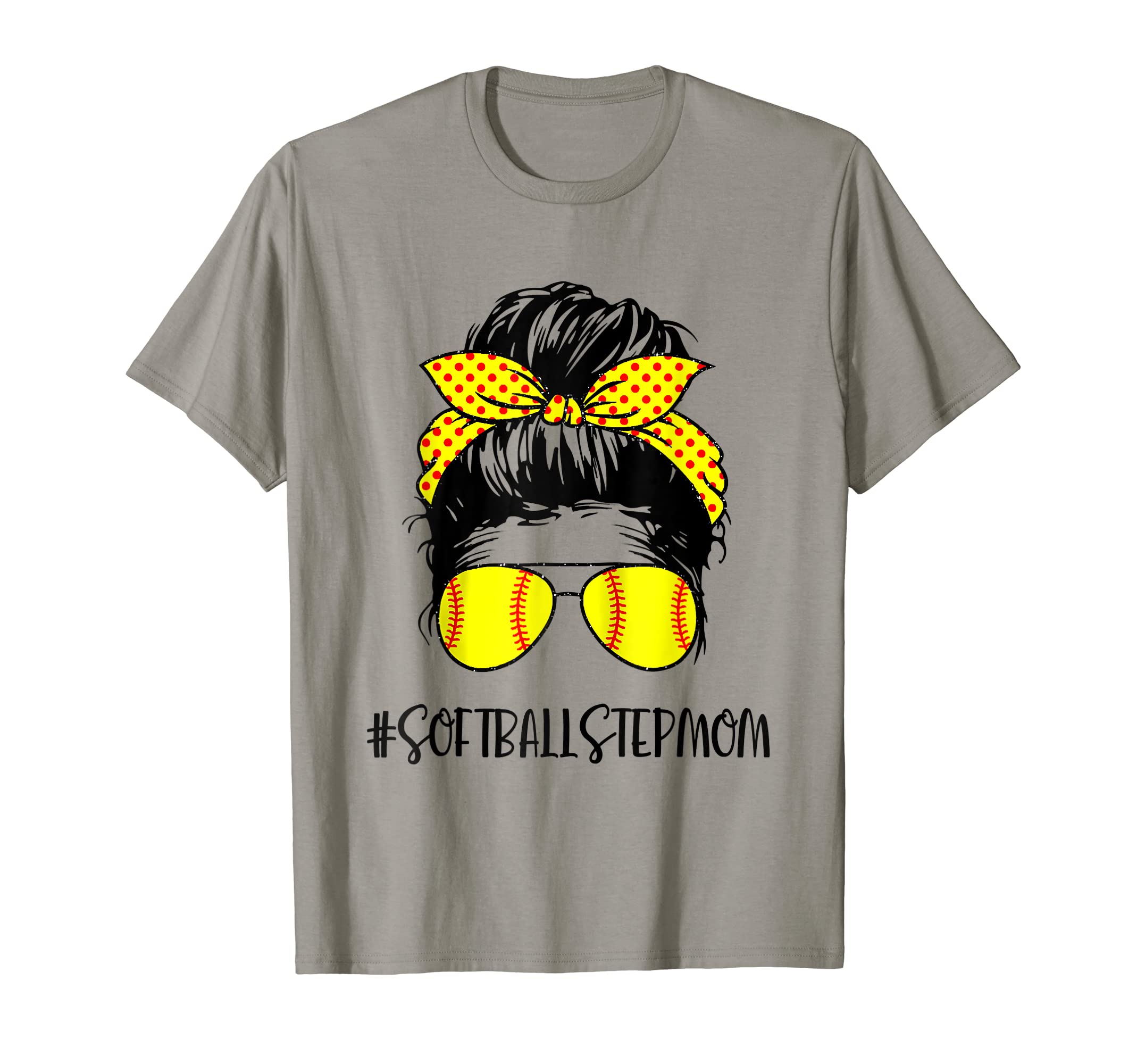 Stepmom Life Softball Baseball Mom T-Shirt - Minimalist Print Men Women - T-Shirt, Sweatshirt, Hoodie