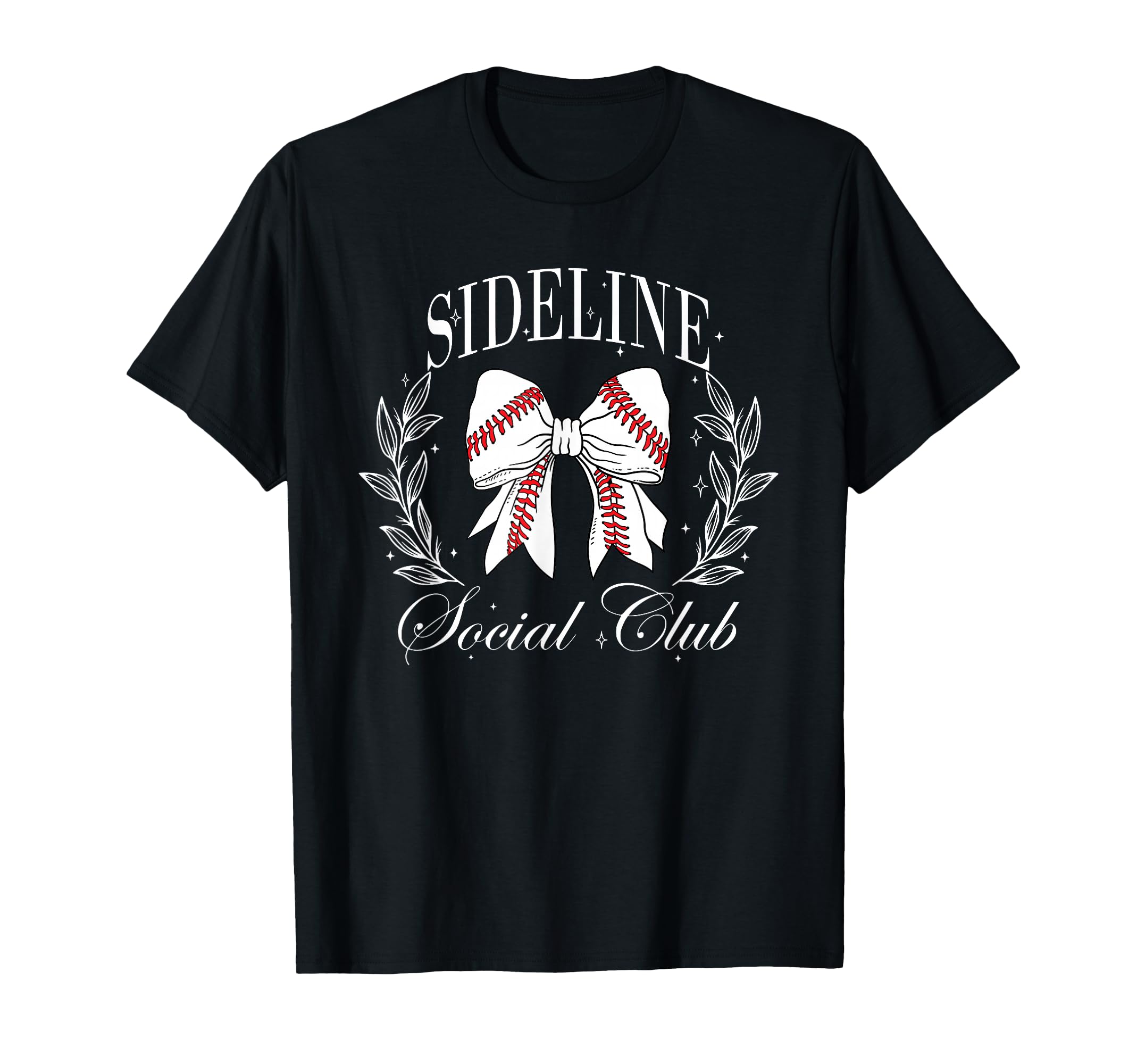 Sideline Social Club Baseball Mom T-Shirt - Graphic Print Unisex - T-Shirt, Sweatshirt, Hoodie