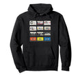 Mix Tape Audio Cassette 80S 90S Hoodie - Aesthetic Graphic for Adults - T-Shirt, Sweatshirt, Hoodie
