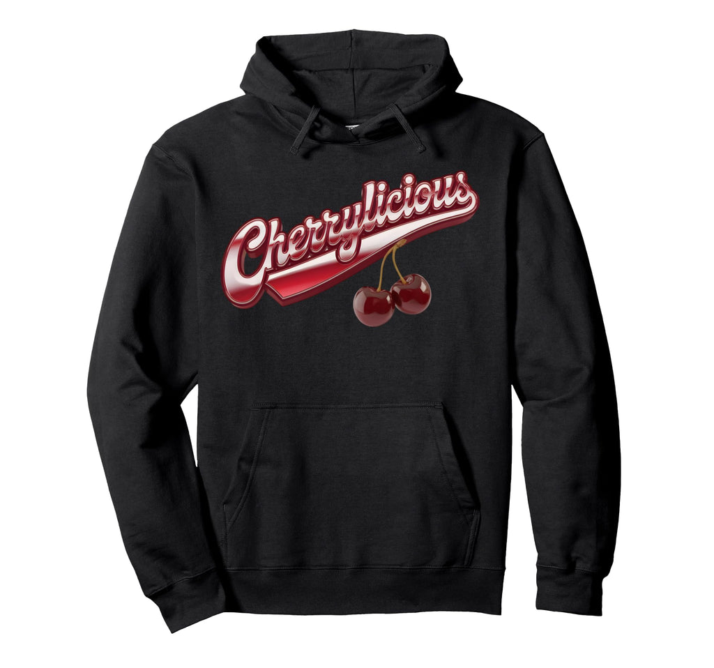 Y2K Aesthetic Cherrylicious Bold And Flirty Hoodie - Trendy Graphic Unisex - T-Shirt, Sweatshirt, Hoodie