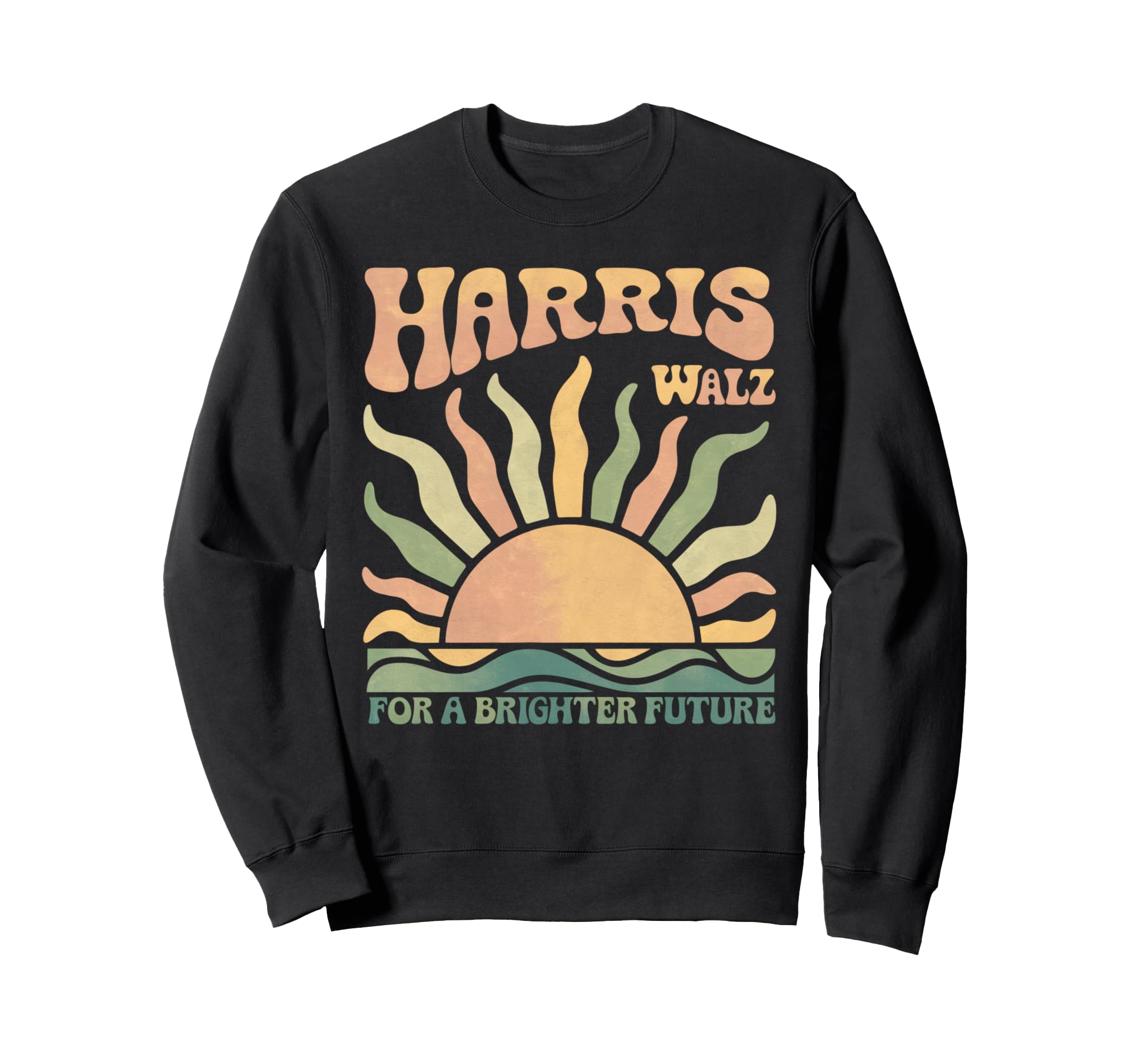Boho Harris Walz Sweatshirt - Casual Everyday Wear for Adults - T-Shirt, Sweatshirt, Hoodie