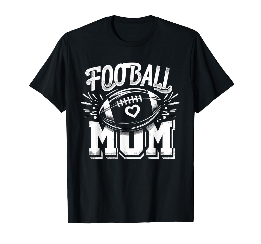 Funny Womens Game Day Football Mom T-Shirt - Casual Everyday Wear Unisex - T-Shirt, Sweatshirt, Hoodie