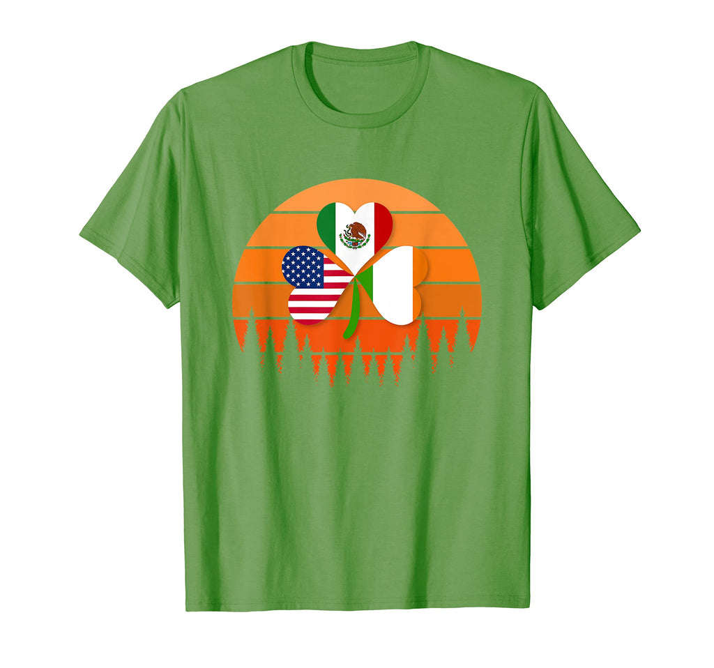 Mexico St Patricks Day Mexican Green T-Shirt - Novelty Apparel Unisex - T-Shirt, Sweatshirt, Hoodie