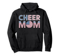 Cheer Mom Mother Bow Cheerleader Game Hoodie - Minimalist Print for Adults - T-Shirt, Sweatshirt, Hoodie