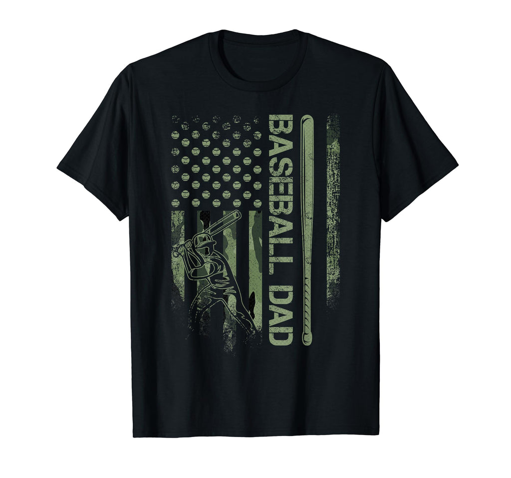 Usa Camouflage Baseball Dad T-Shirt - Aesthetic Graphic for Adults - T-Shirt, Sweatshirt, Hoodie