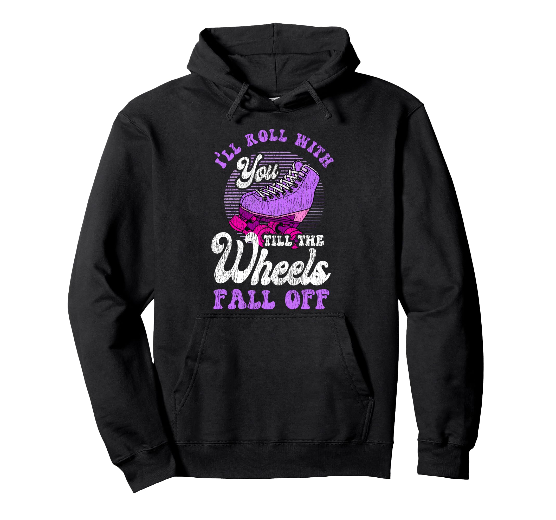 Roller Skating Skate 1970S Hoodie - Custom Art Print for Adults - T-Shirt, Sweatshirt, Hoodie