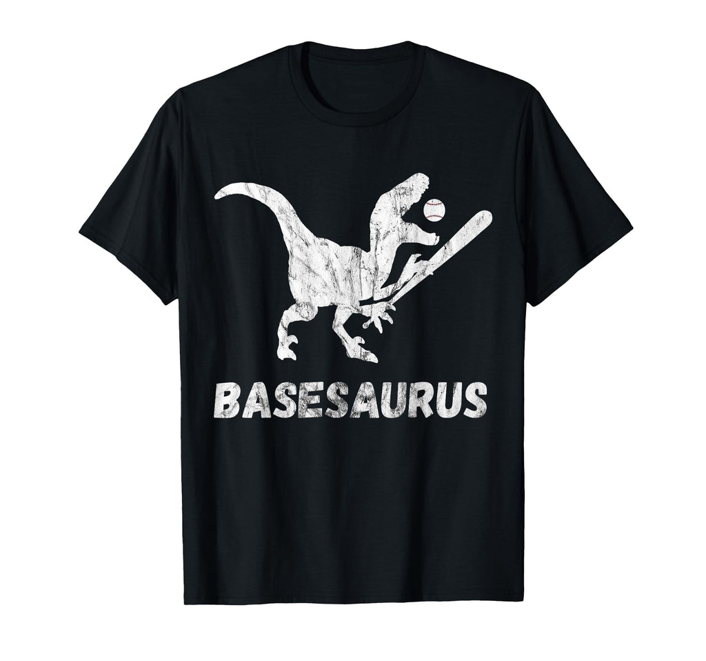 Baseball Dinosaurs Batter T Rex Dino T-Shirt - Graphic Print Men Women - T-Shirt, Sweatshirt, Hoodie