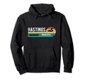 Hastings Minnesota Mn Distressed Gift Hoodie - Streetwear Style Men Women - T-Shirt, Sweatshirt, Hoodie