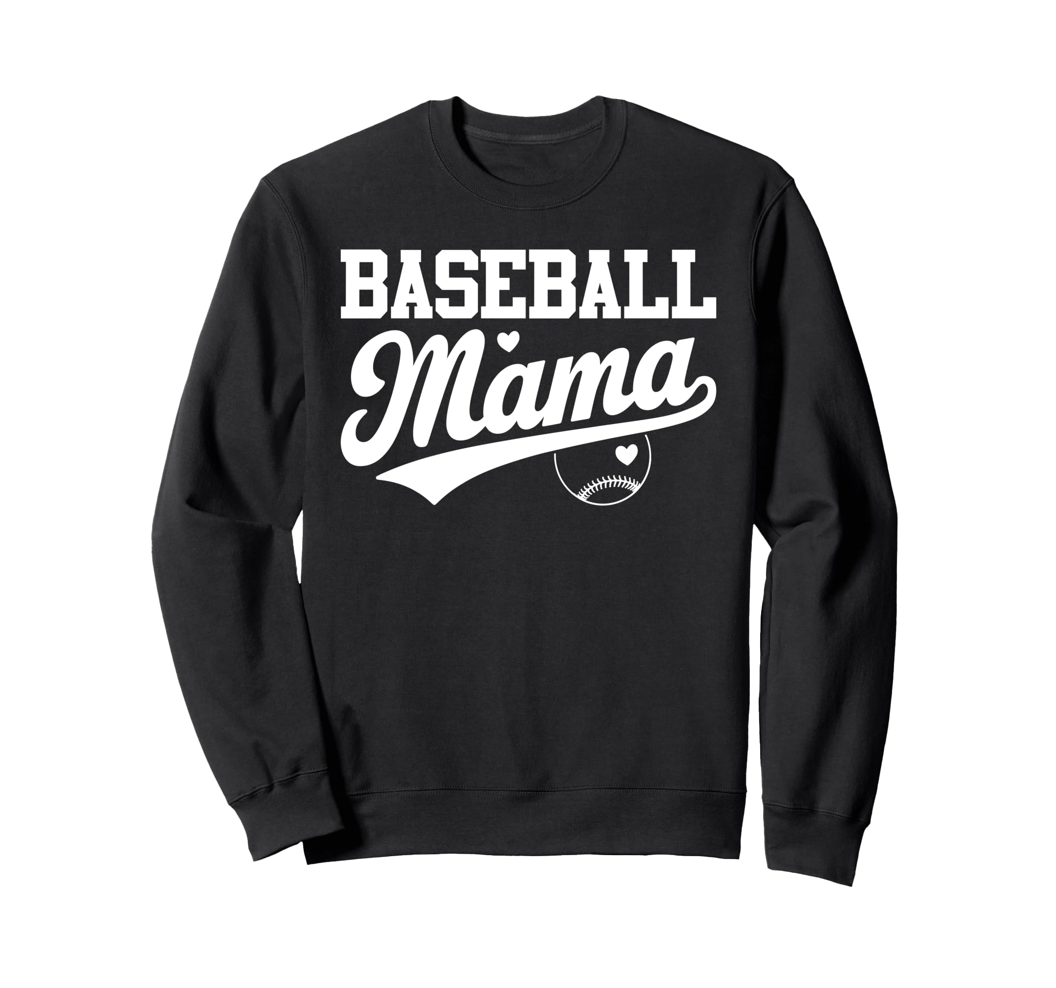 Baseball Mama Heart Game Day Sweatshirt - Streetwear Style Men Women - T-Shirt, Sweatshirt, Hoodie