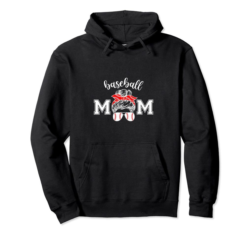Baseball Mom Baseball Mom Hoodie - Novelty Apparel Unisex - T-Shirt, Sweatshirt, Hoodie