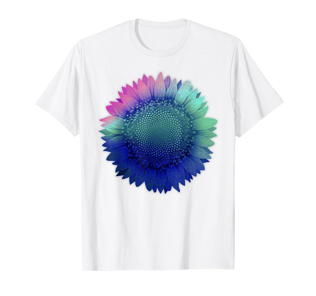 Cyber Aesthetic Sunflower T-Shirt - Casual Everyday Wear Men Women - T-Shirt, Sweatshirt, Hoodie