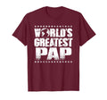 Worlds Greatest Pap Best Ever Award T-Shirt - Novelty Apparel for Adults - T-Shirt, Sweatshirt, Hoodie