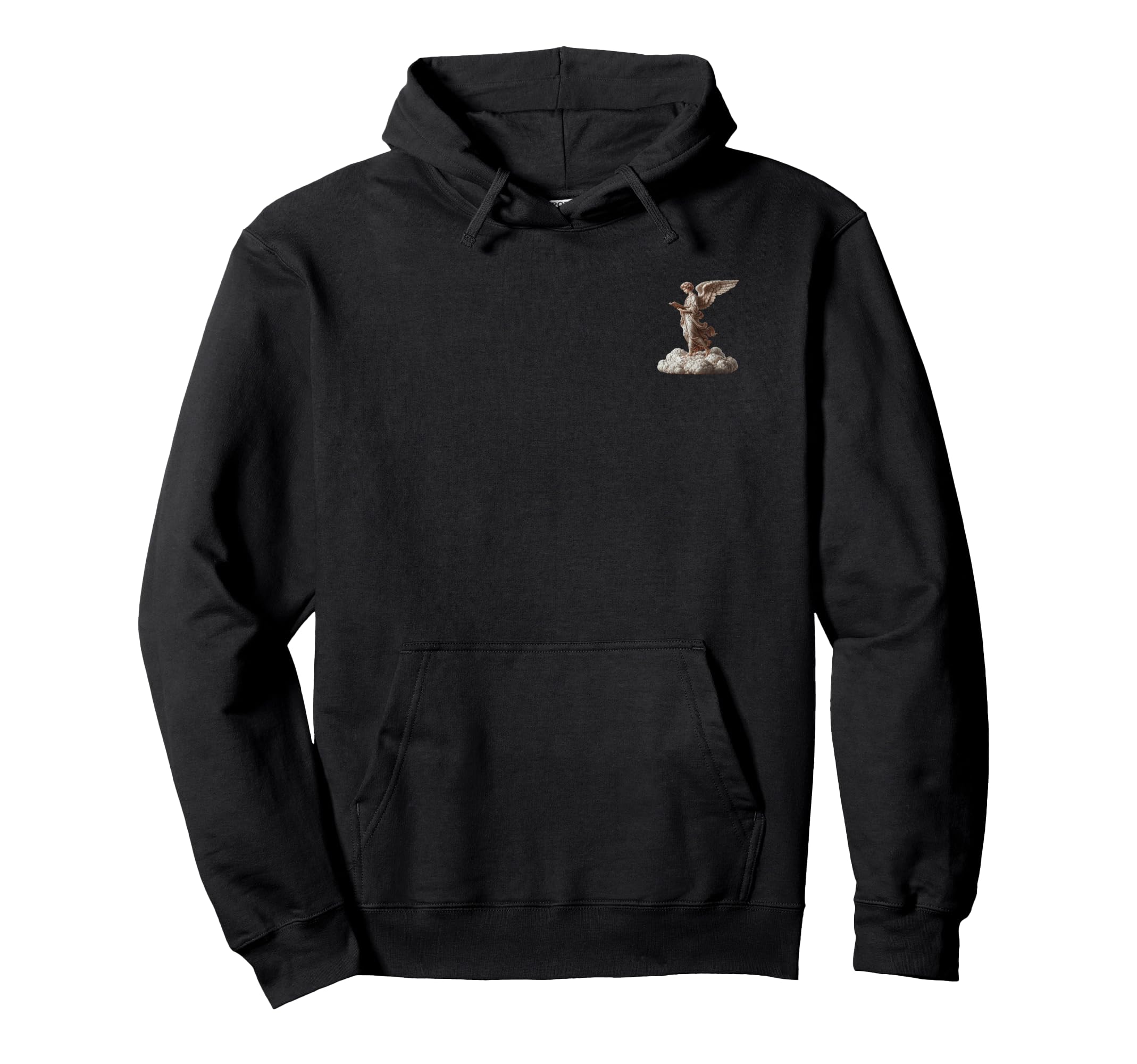 Y2K Grunge Aesthetic Alt Goth Angel Hoodie - Graphic Print for Adults - T-Shirt, Sweatshirt, Hoodie