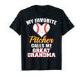 My Favorite Pitcher Calls Me Great T-Shirt - Custom Art Print Unisex - T-Shirt, Sweatshirt, Hoodie