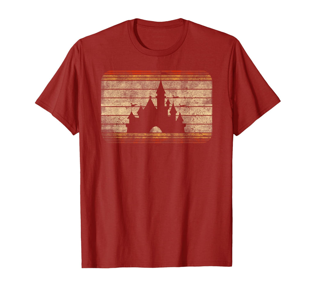 Magic Theme Castle Kingdom Amusement T-Shirt - Custom Art Print Unisex - T-Shirt, Sweatshirt, Hoodie