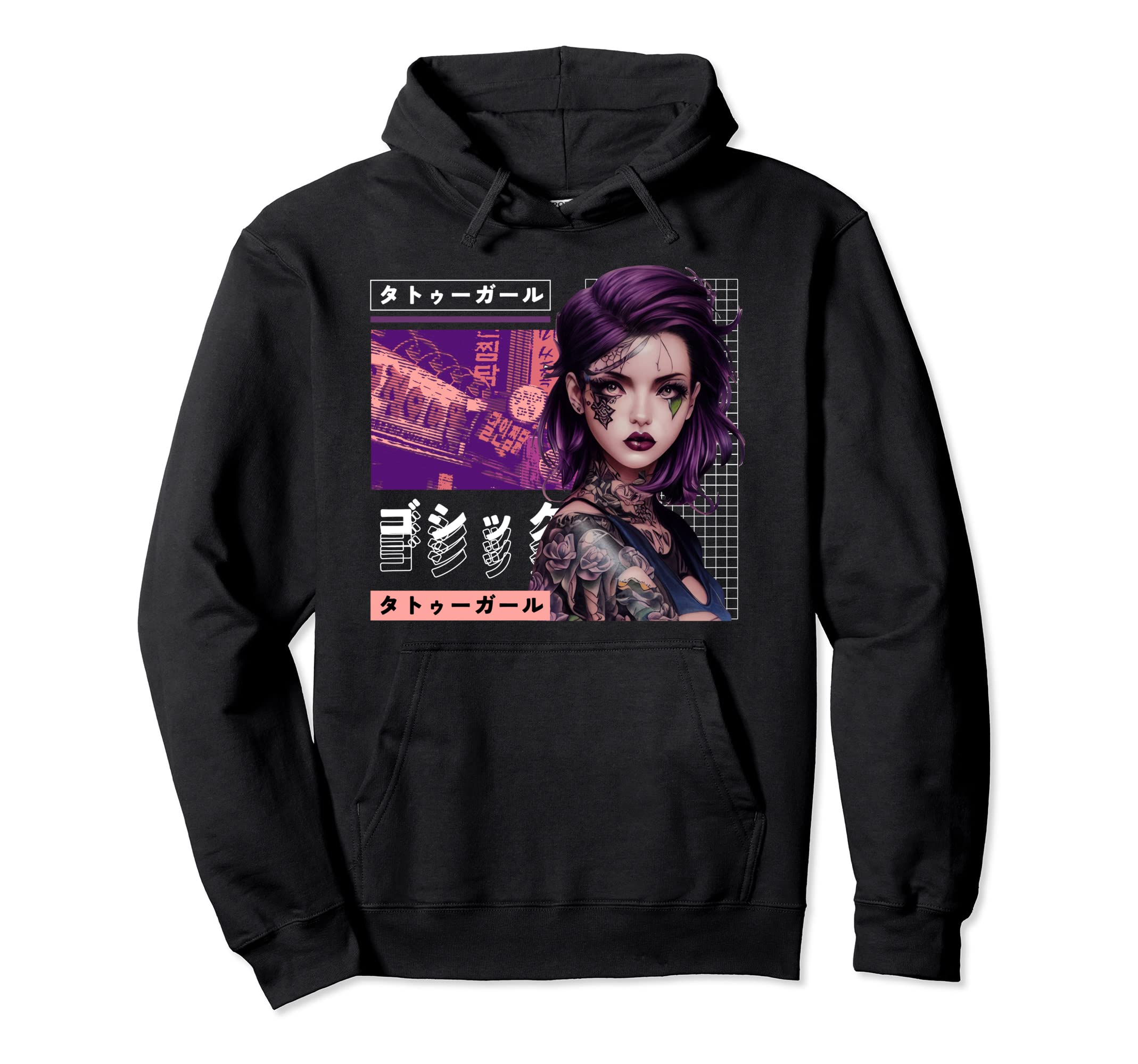 Japanese Tokyo City Vaporwave Citypop Hoodie - Minimalist Print for Adults - T-Shirt, Sweatshirt, Hoodie