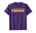 Minnesota Weathered Stripe T-Shirt - Trendy Graphic Unisex - T-Shirt, Sweatshirt, Hoodie