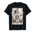 Baseball Mom Tarot Card Skeleton T-Shirt - Minimalist Print Men Women - T-Shirt, Sweatshirt, Hoodie