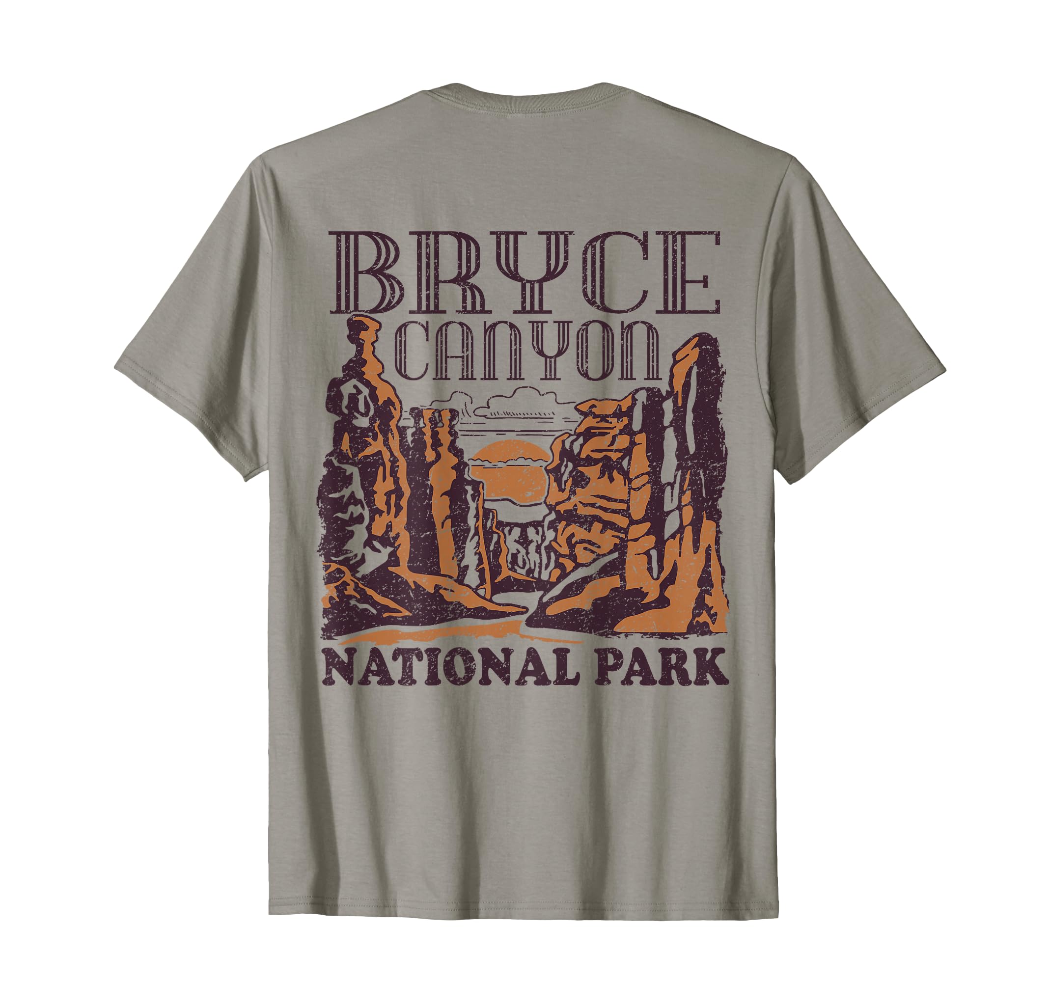 Bryce Canyon National Park Back T-Shirt - Novelty Apparel Unisex - T-Shirt, Sweatshirt, Hoodie