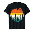 Forest Trees Sunset Nature Outdoor T-Shirt - Minimalist Print for Adults - T-Shirt, Sweatshirt, Hoodie