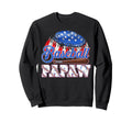 Baseball Papaw Usa Flag Fathers Sweatshirt - Streetwear Style Men Women - T-Shirt, Sweatshirt, Hoodie