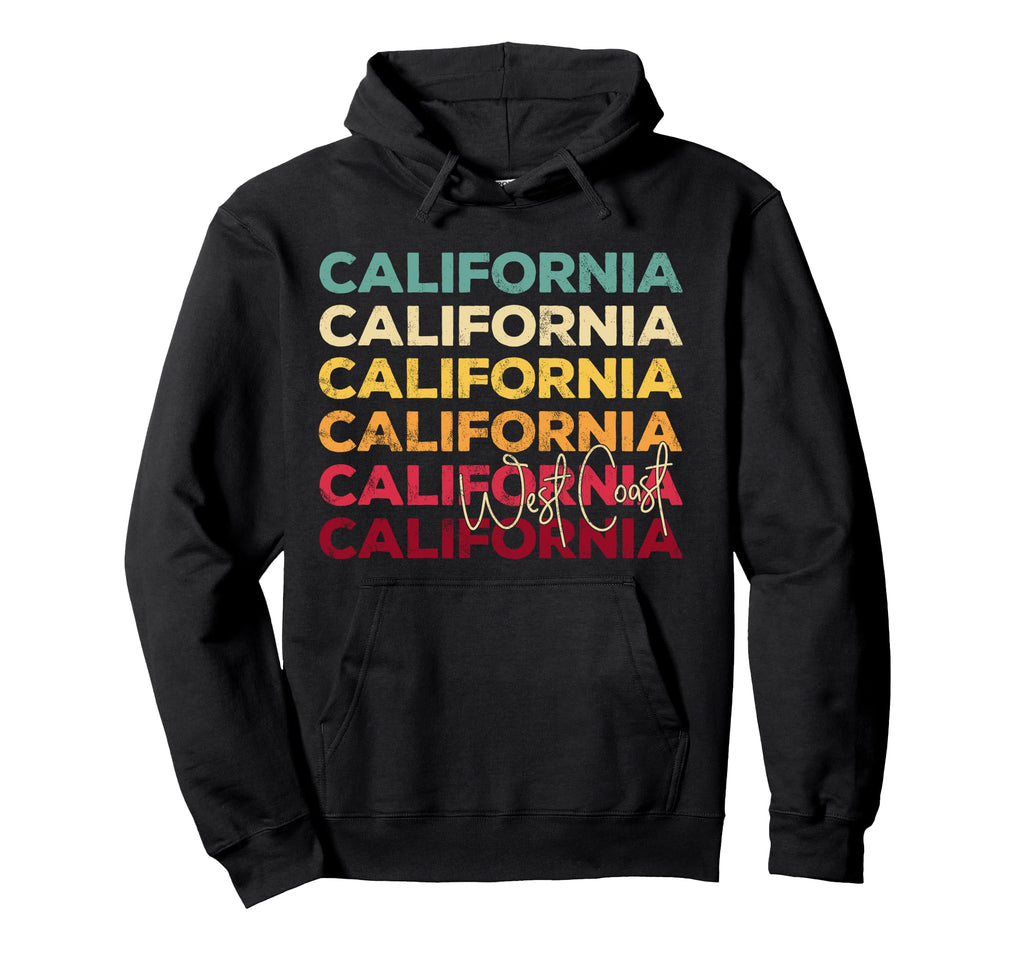 California Surf Surfing Gift Hoodie - Aesthetic Graphic Unisex - T-Shirt, Sweatshirt, Hoodie