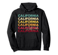 California Surf Surfing Gift Hoodie - Aesthetic Graphic Unisex - T-Shirt, Sweatshirt, Hoodie