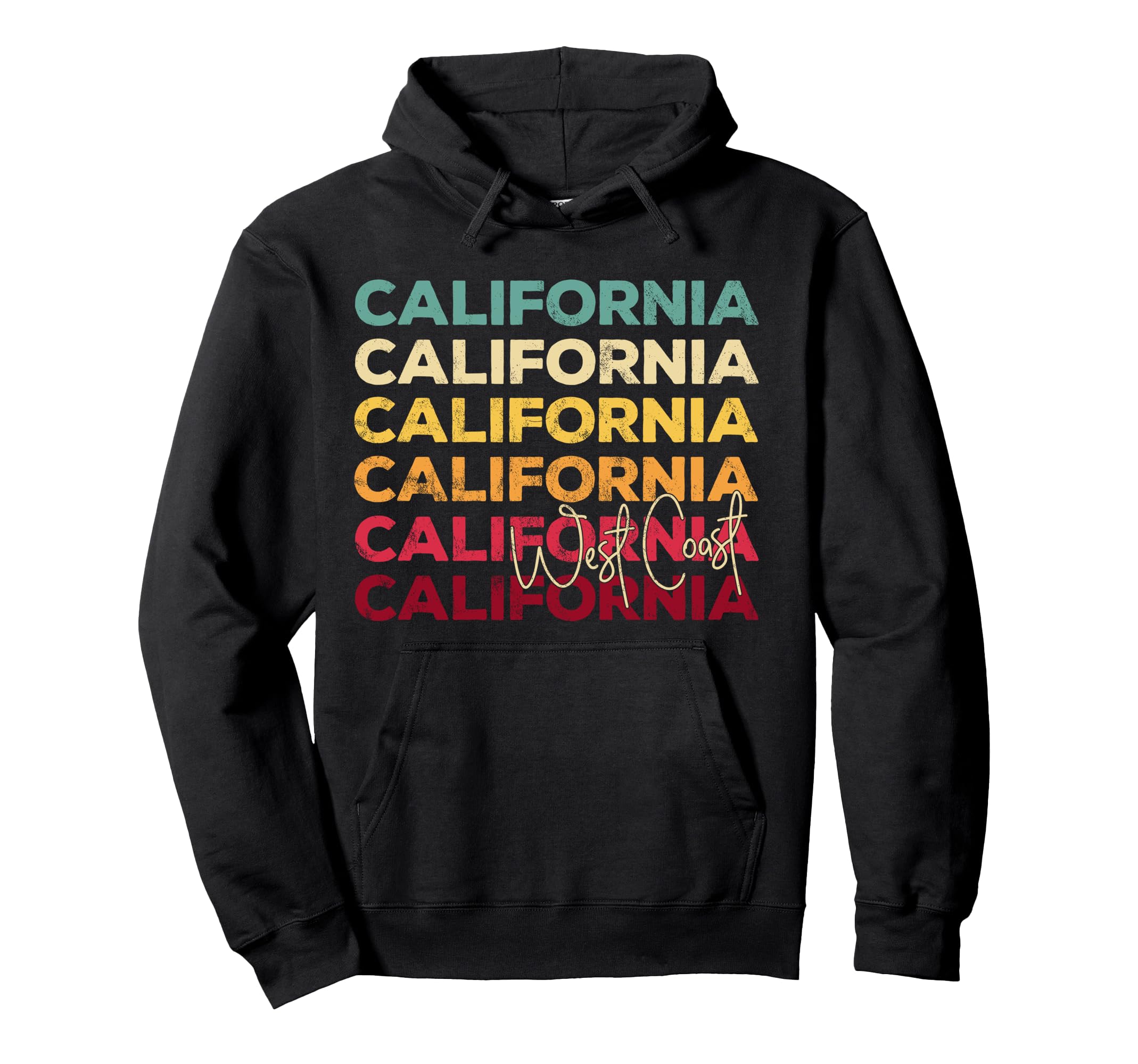 California Surf Surfing Gift Hoodie - Aesthetic Graphic Unisex - T-Shirt, Sweatshirt, Hoodie