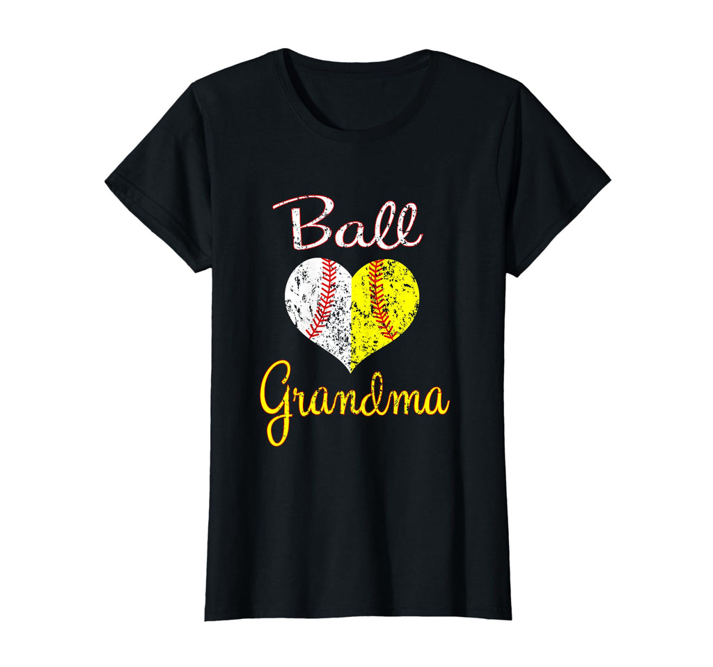 Womens Softball Grandma Baseball Mom T-Shirt - Graphic Print for Adults - T-Shirt, Sweatshirt, Hoodie