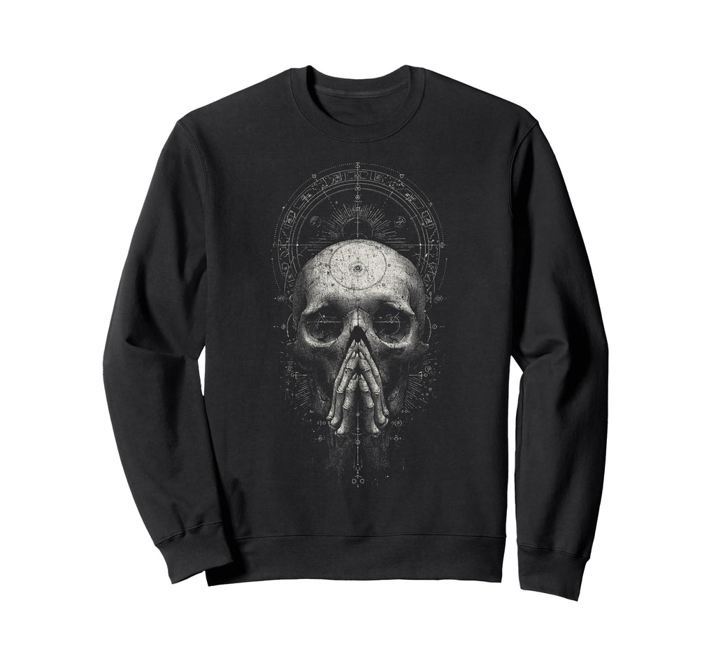 Gothic Punk Dark Y2K Streetwear Sweatshirt - Graphic Print for Adults - T-Shirt, Sweatshirt, Hoodie