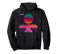 80S Cyberpunk Synthwave Sunset Fast Car Hoodie - Aesthetic Graphic Unisex - T-Shirt, Sweatshirt, Hoodie